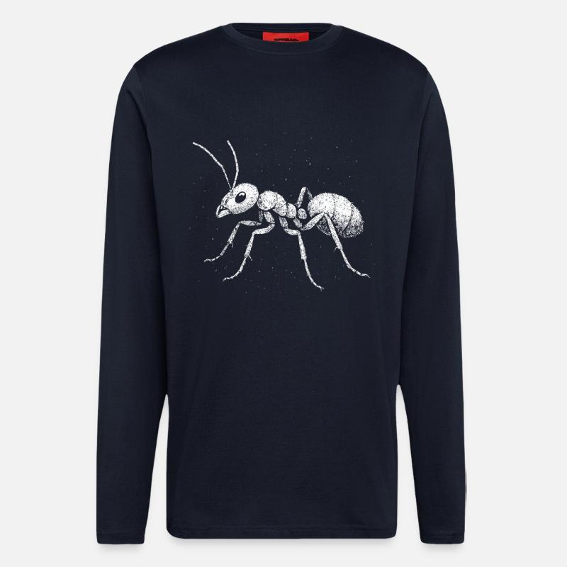 Ameise - Langarmshirt - made by SPREAD  - DARK NAVY