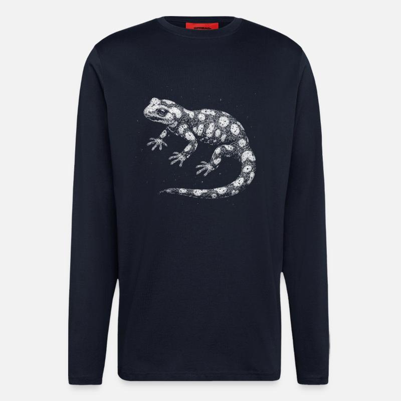 Feuersalamander - Langarmshirt - made by SPREAD  - DARK NAVY