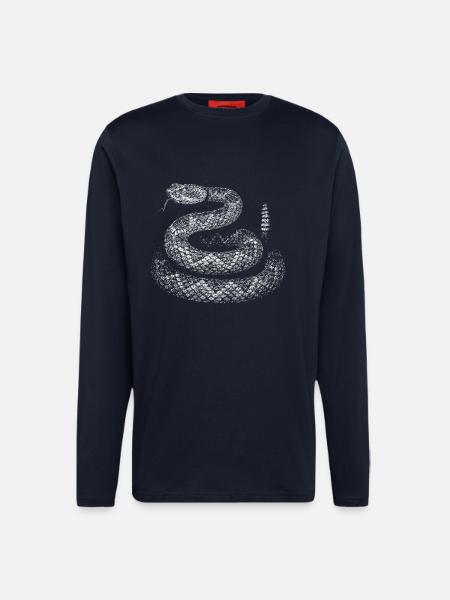 Snake - Longsleeve - made by SPREAD - DARK NAVY