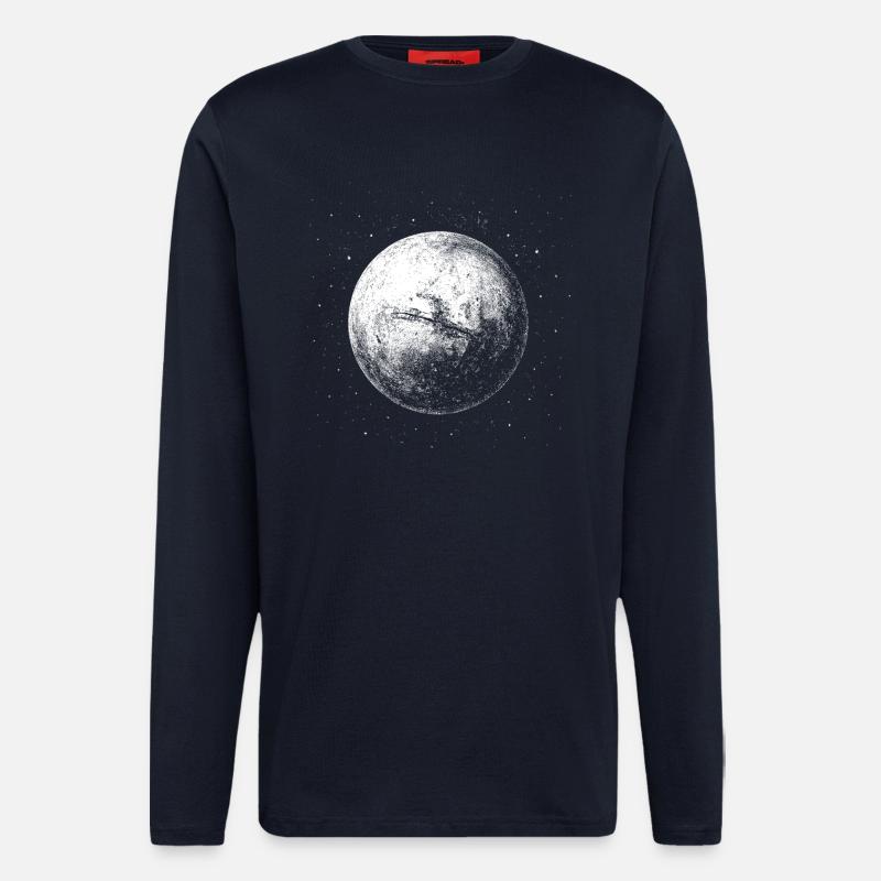 Mars magnet - Longsleeve - made by SPREAD  - DARK NAVY