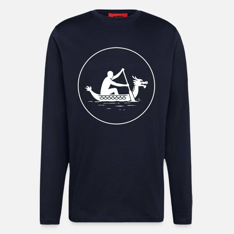 Paddle Fury - Langarmshirt - made by SPREAD  - DARK NAVY