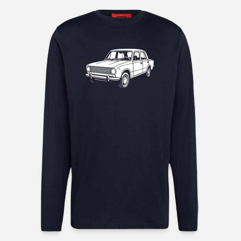 Street Classic Eastern Bloc - Longsleeve - made by SPREAD  - DARK NAVY