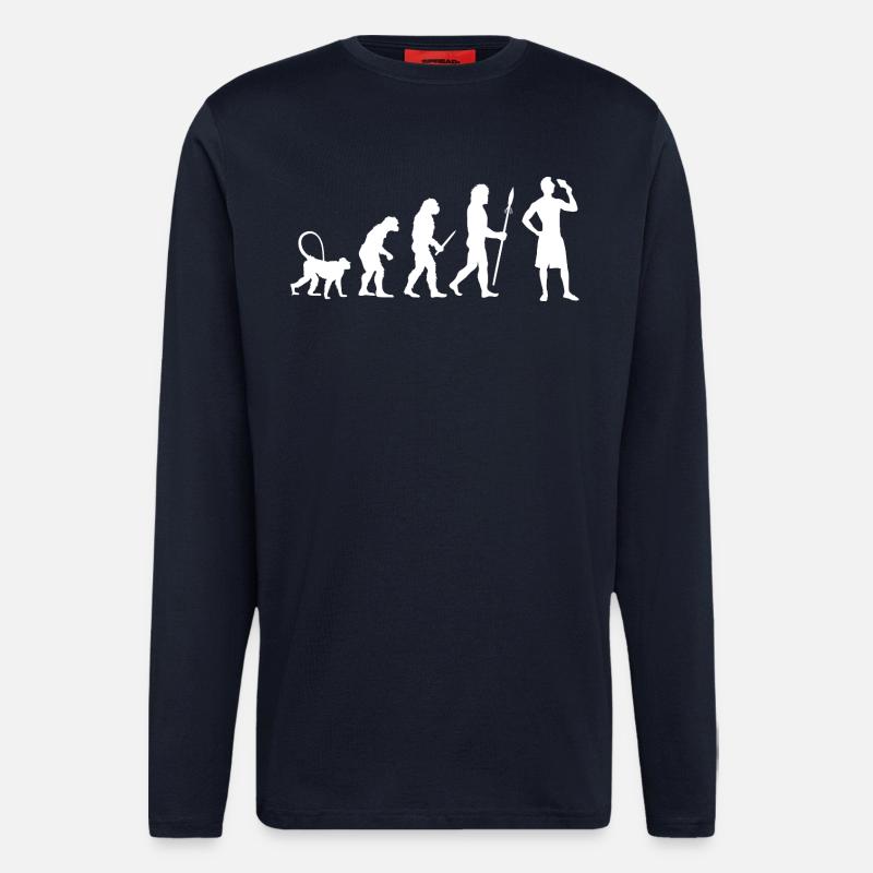 Cream Evolution - Longsleeve - made by SPREAD  - DARK NAVY