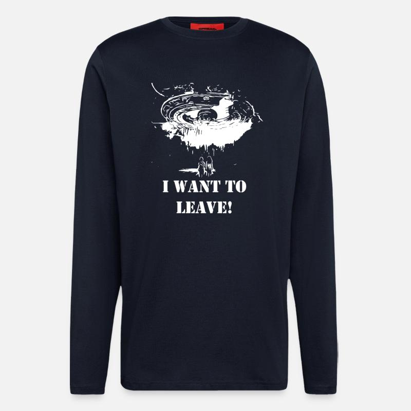 Take Me Away - Langarmshirt - made by SPREAD - DARK NAVY