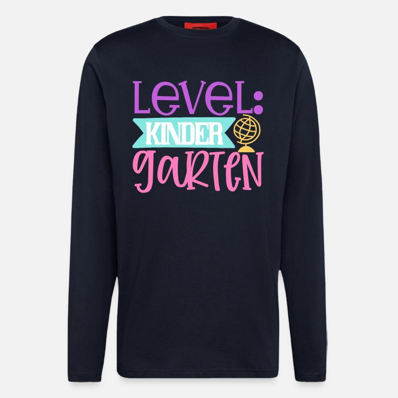 Level: Kindergarten - Langarmshirt - made by SPREAD  - DARK NAVY