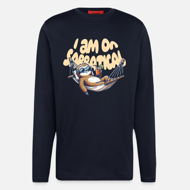 on Sabbatical - Langarmshirt - made by SPREAD  - DARK NAVY