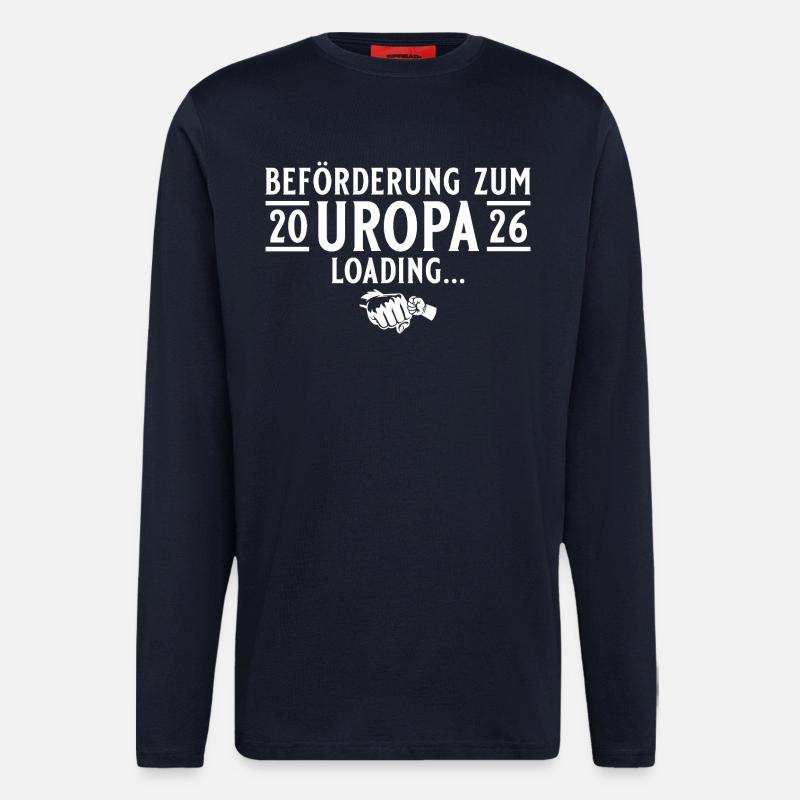 Uropa 2026 loading - Future great-grandfather - Longsleeve - made by SPREAD - DARK NAVY