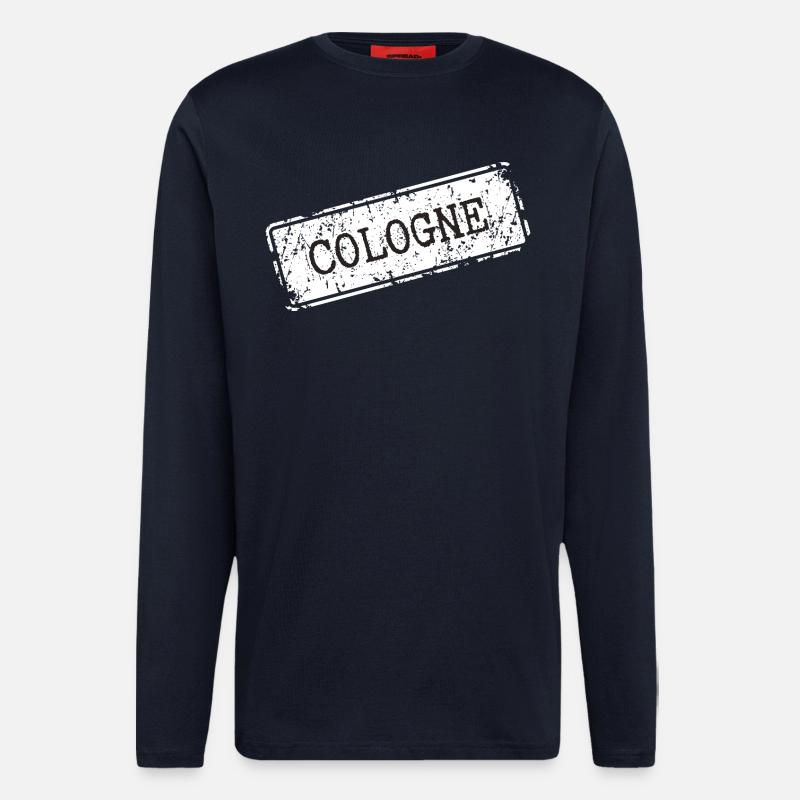 Cologne - Langarmshirt - made by SPREAD  - DARK NAVY