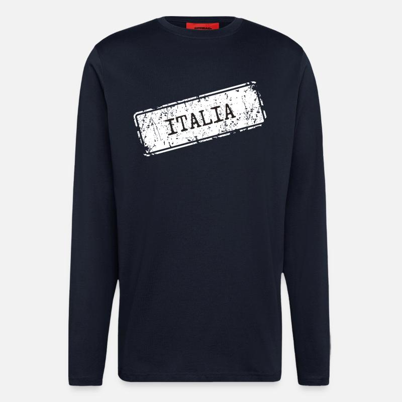 Italia - Langarmshirt - made by SPREAD  - DARK NAVY