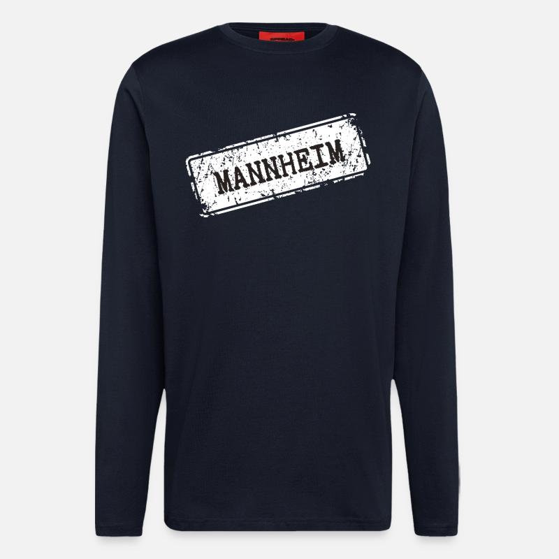 Mannheim  - Langarmshirt - made by SPREAD  - DARK NAVY