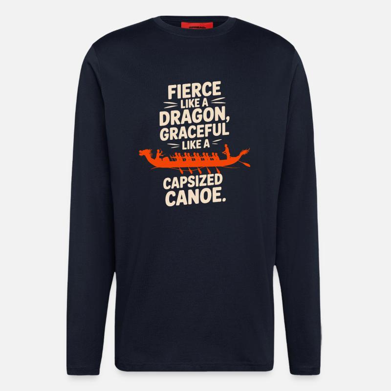 Synchronized Paddling Crew  - Longsleeve - made by SPREAD  - DARK NAVY