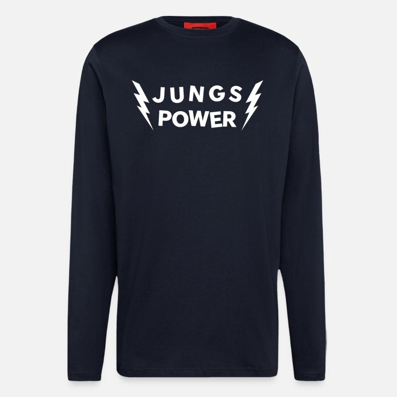 Jungs Power - Langarmshirt - made by SPREAD - DARK NAVY