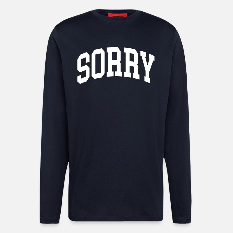 Sorry - Langarmshirt - made by SPREAD  - DARK NAVY