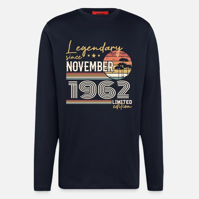 November 1962 - Langarmshirt - made by SPREAD  - DARK NAVY