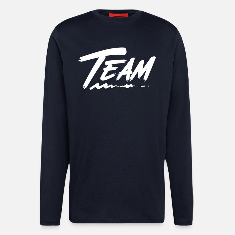 Team  - Langarmshirt - made by SPREAD  - DARK NAVY