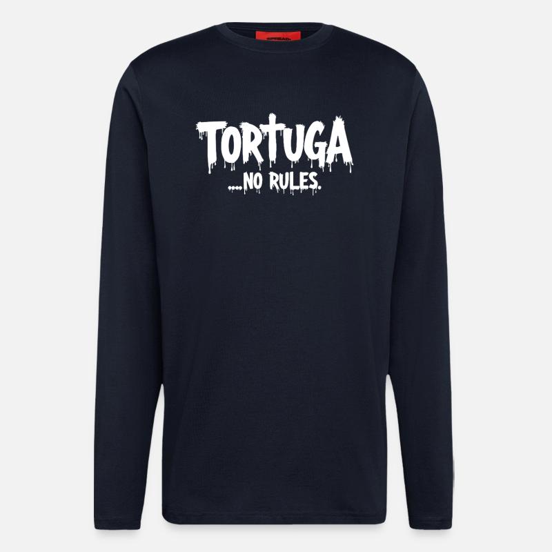 Tortuga – No Rules - Longsleeve - made by SPREAD  - DARK NAVY