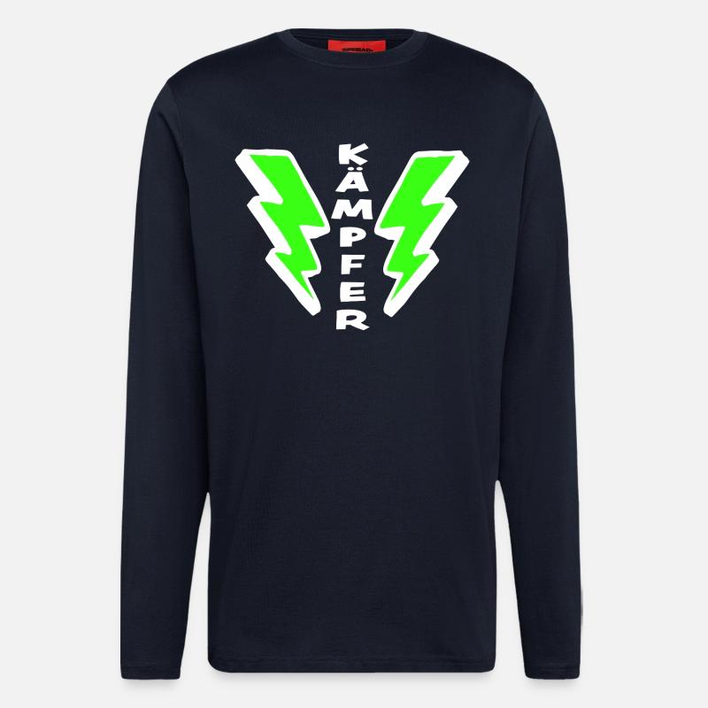 KÄMPFER - Langarmshirt - made by SPREAD  - DARK NAVY