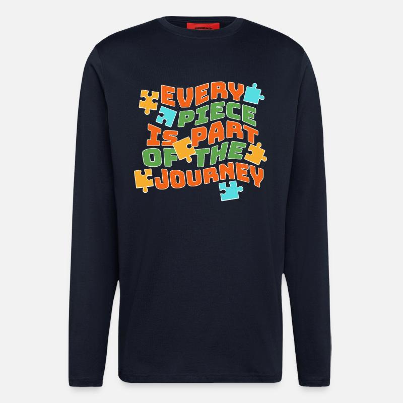 Autism Team: Strong Together - Longsleeve - made by SPREAD  - DARK NAVY