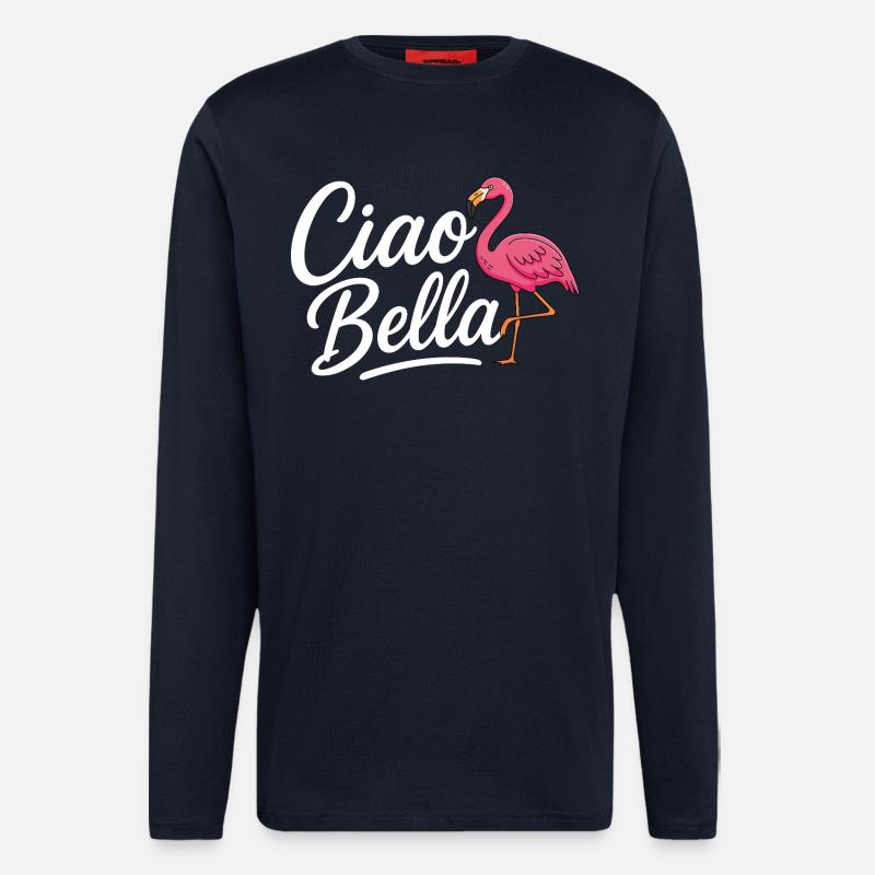 Ciao Bella - Langarmshirt - made by SPREAD  - DARK NAVY
