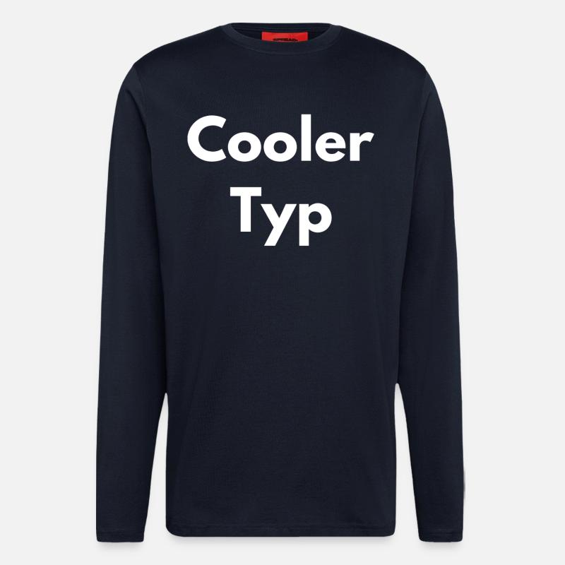 COOLER TYP - Langarmshirt - made by SPREAD - DARK NAVY