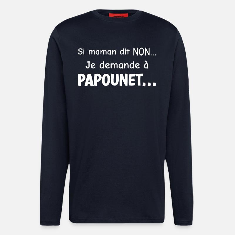 Komplize Papa - Langarmshirt - made by SPREAD  - DARK NAVY