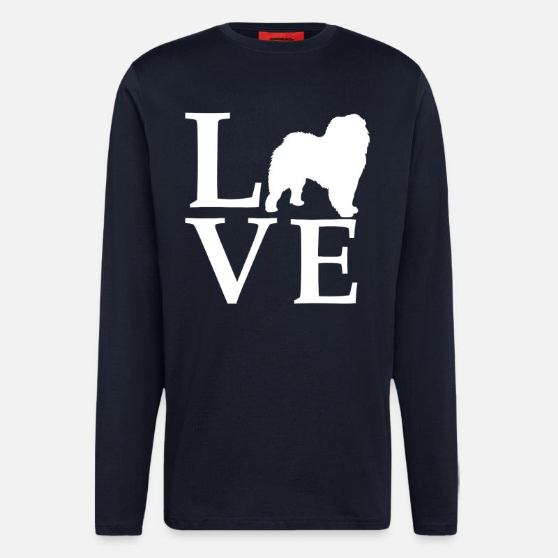 Chow Chow - Langarmshirt - made by SPREAD  - DARK NAVY