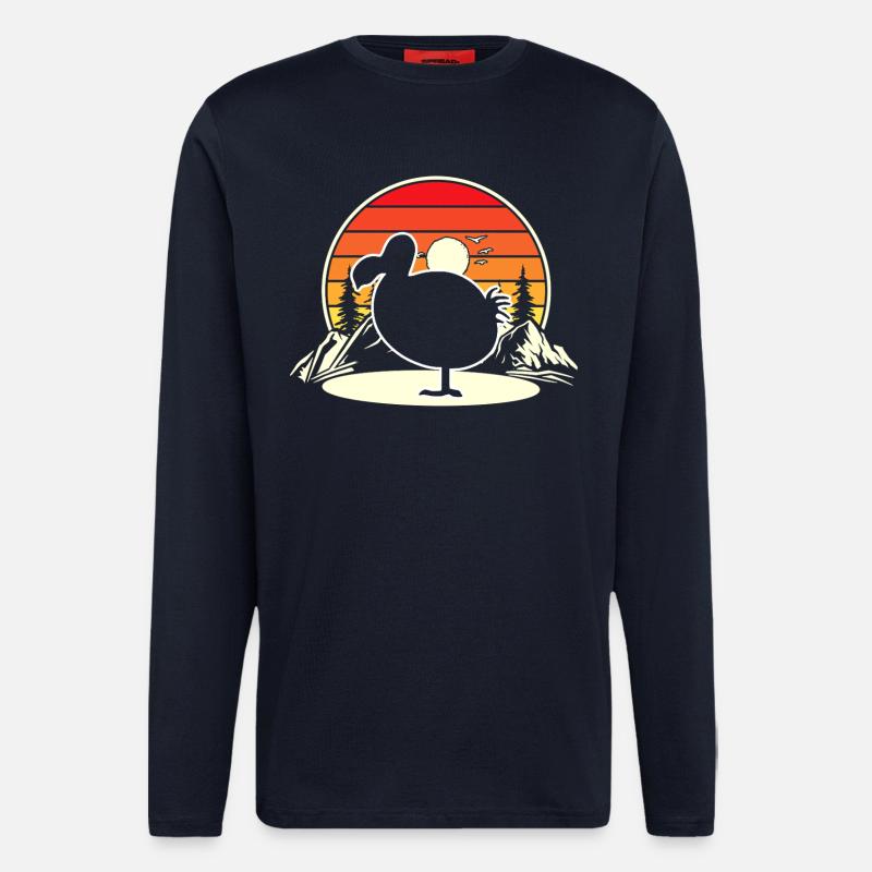 Dodo - Langarmshirt - made by SPREAD  - DARK NAVY