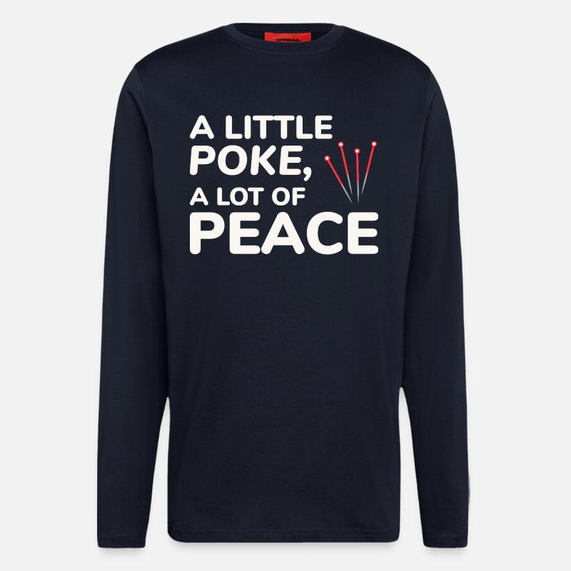 Licensed TCM Practitioner Expert Calming - Longsleeve - made by SPREAD - DARK NAVY