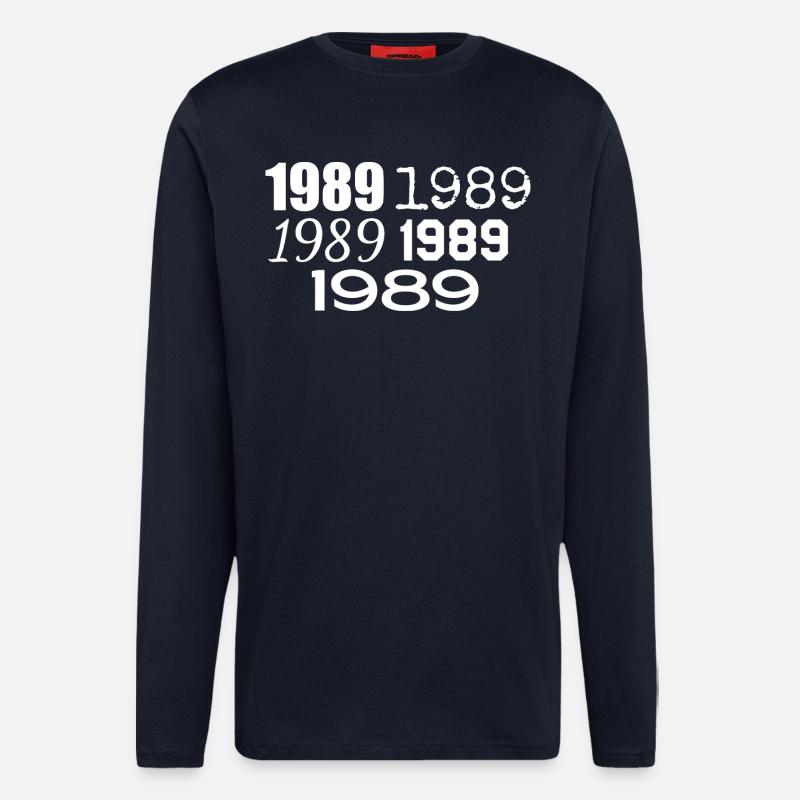 1989 - Langarmshirt - made by SPREAD  - DARK NAVY