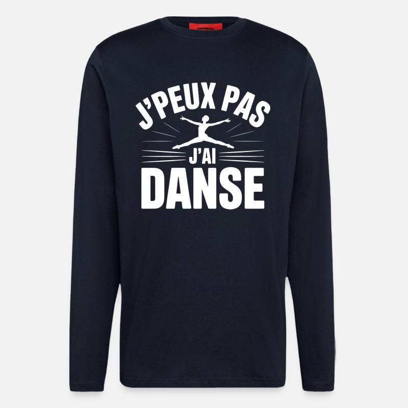 I Can't, I Have Dance - Longsleeve - made by SPREAD  - DARK NAVY