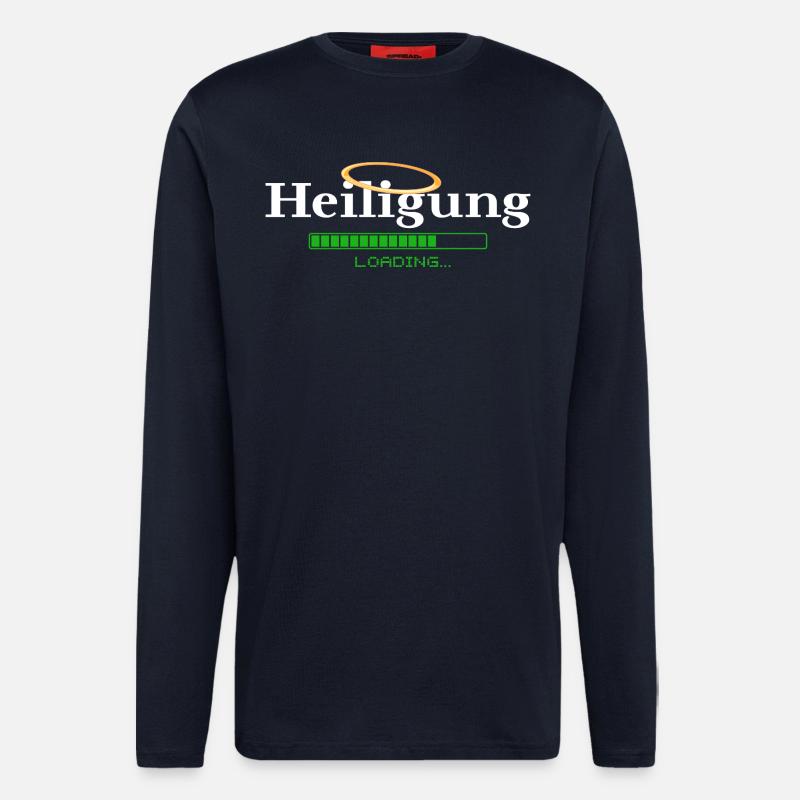 Heiligung - loading - Heiligenschein - Longsleeve - made by SPREAD  - DARK NAVY