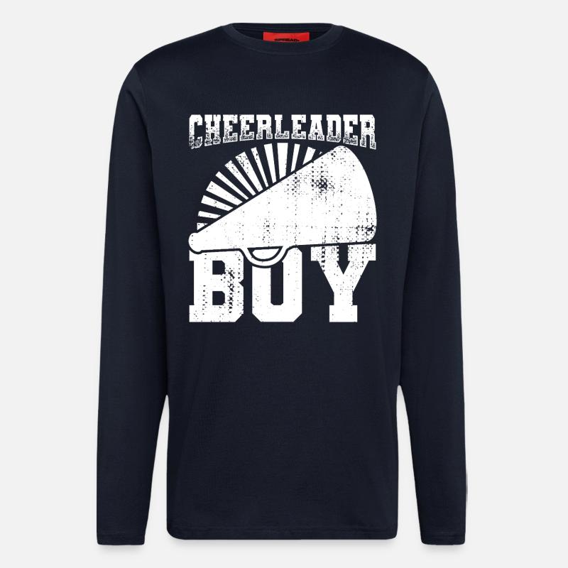 Cheerleader Boy - Langarmshirt - made by SPREAD  - DARK NAVY