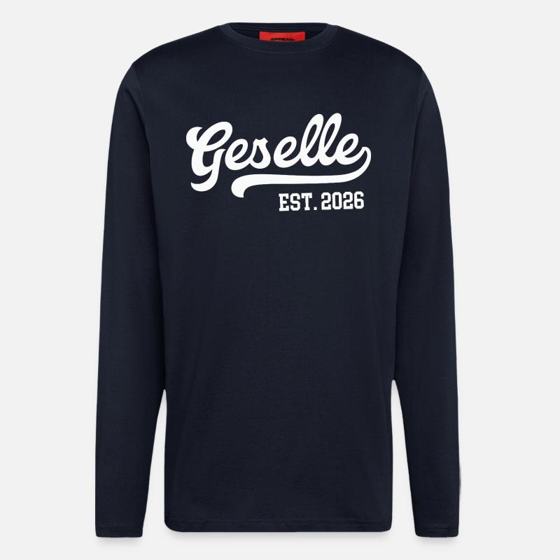 Geselle Est. 2026 - Langarmshirt - made by SPREAD  - DARK NAVY
