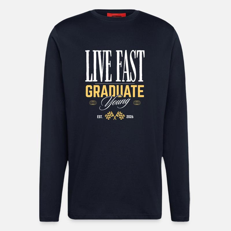 Graduate Young - Langarmshirt - made by SPREAD  - DARK NAVY