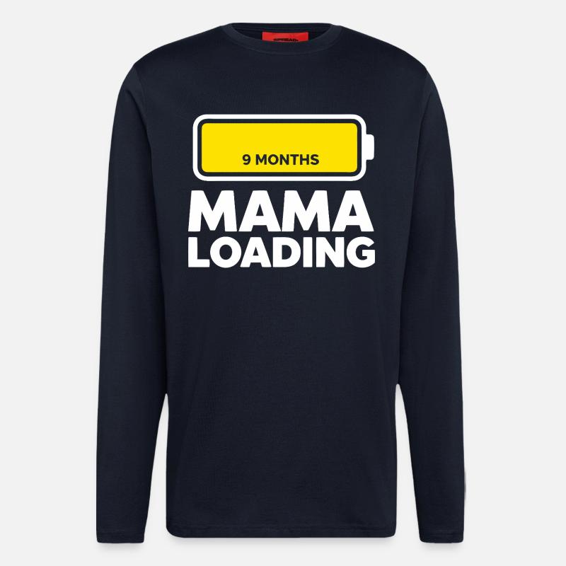 Mama Loading - Longsleeve - made by SPREAD  - DARK NAVY