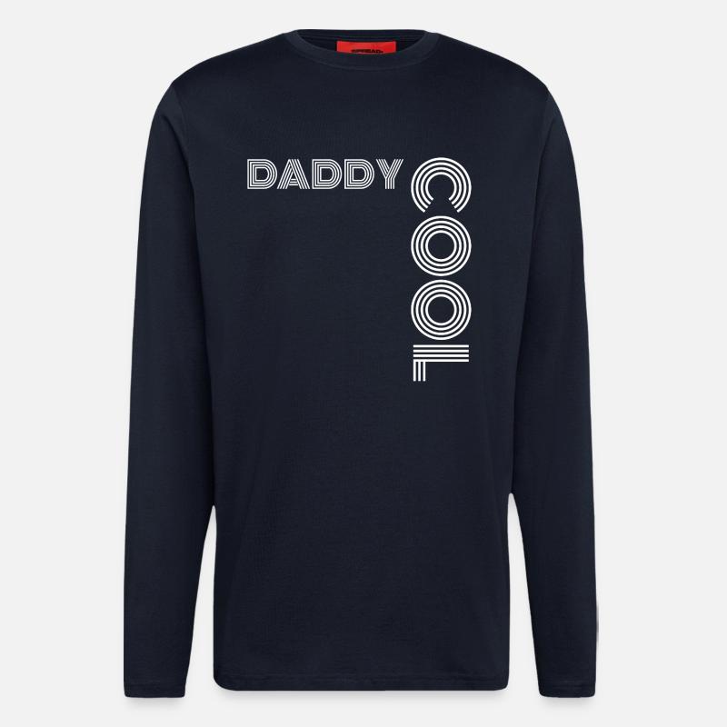 Daddy Cool Father Gift - Longsleeve - made by SPREAD  - DARK NAVY