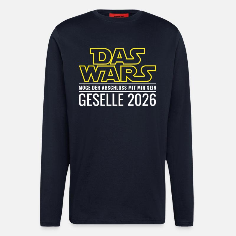 Geselle 2026 Das wars - Langarmshirt - made by SPREAD - DARK NAVY