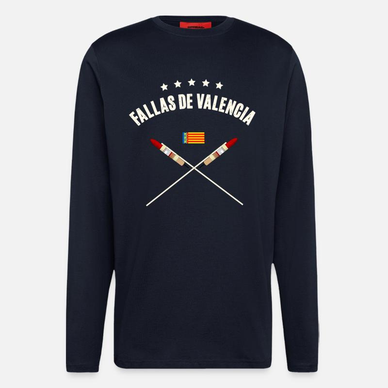 Fallas De Valencia Rocket - Langarmshirt - made by SPREAD  - DARK NAVY