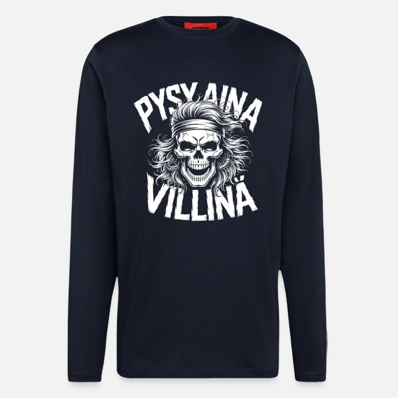 Wildschädel-Design - Langarmshirt - made by SPREAD  - DARK NAVY