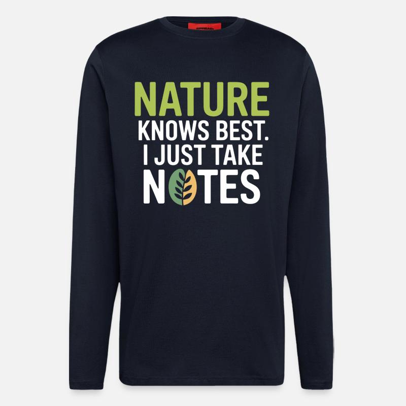 Certified Clinical Biological Systems Observer  - Longsleeve - made by SPREAD  - DARK NAVY