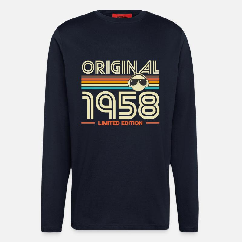 Original 1958 Retro Edition - Longsleeve - made by SPREAD - DARK NAVY