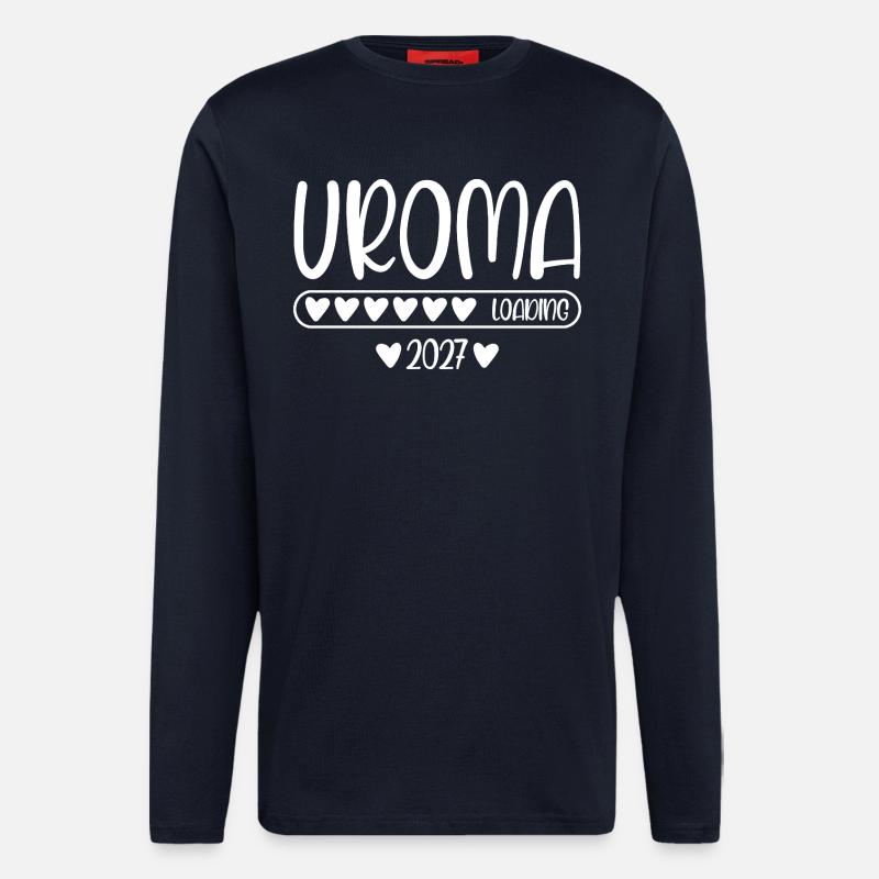 Uroma 2027 loading - Langarmshirt - made by SPREAD  - DARK NAVY
