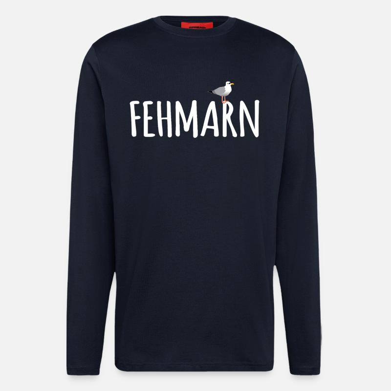 Fehmarn Seagull - Longsleeve - made by SPREAD  - DARK NAVY