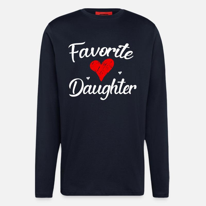 Lieblingstochter - Langarmshirt - made by SPREAD - DARK NAVY