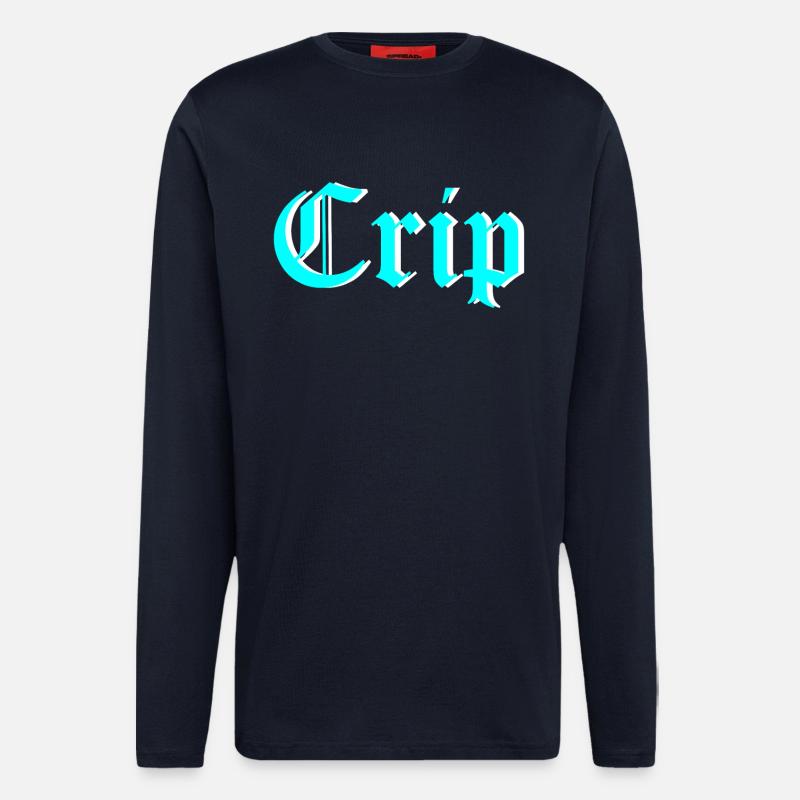 Crip - Langarmshirt - made by SPREAD  - DARK NAVY