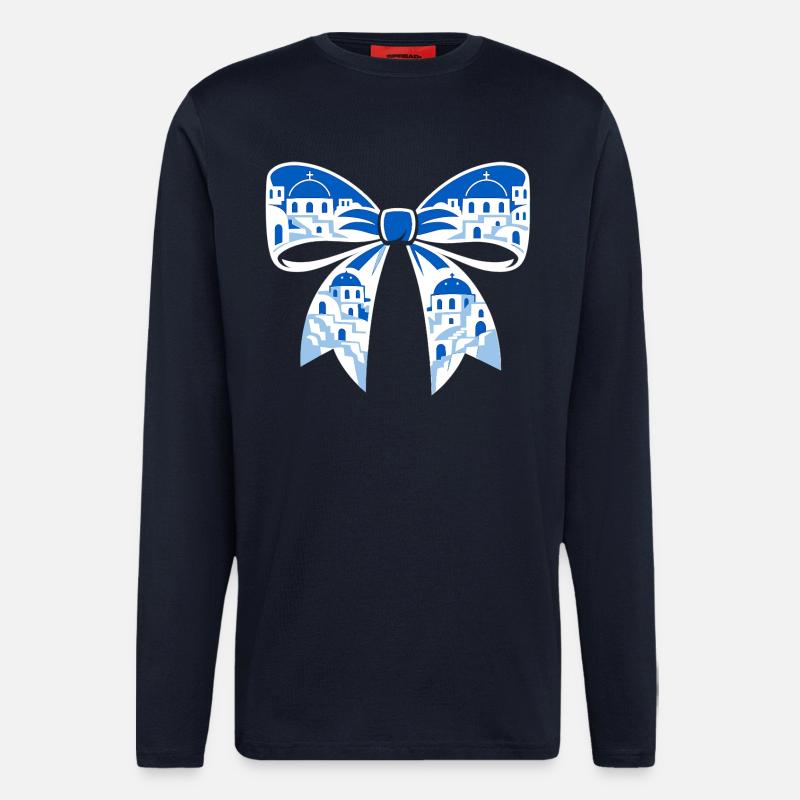 Holiday loop - Longsleeve - made by SPREAD  - DARK NAVY