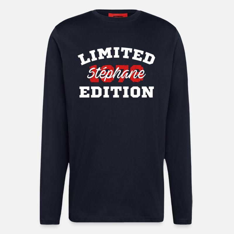 Limited Edition Stéphane 1976 - Longsleeve - made by SPREAD  - DARK NAVY