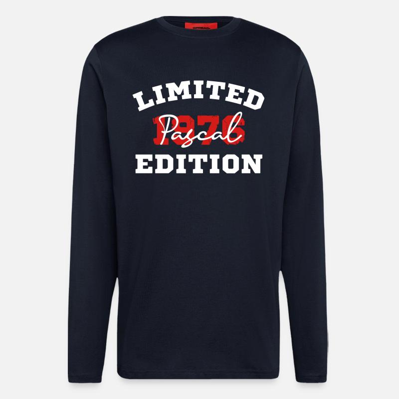 Limited Edition Pascal 1976 - Longsleeve - made by SPREAD  - DARK NAVY