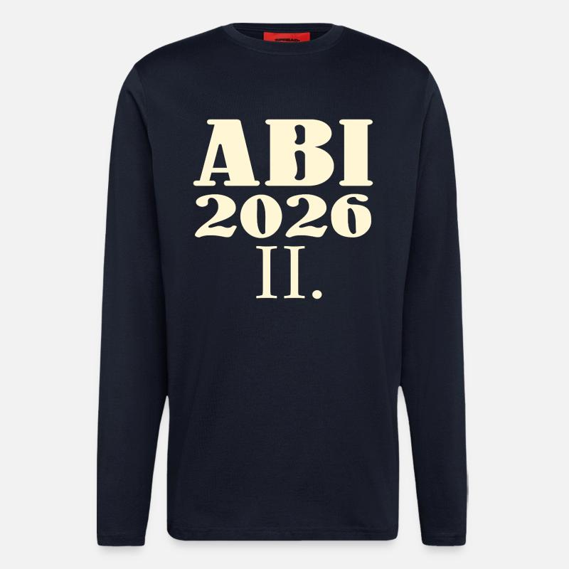 Re-examinations Abitur 2026 - Longsleeve - made by SPREAD  - DARK NAVY