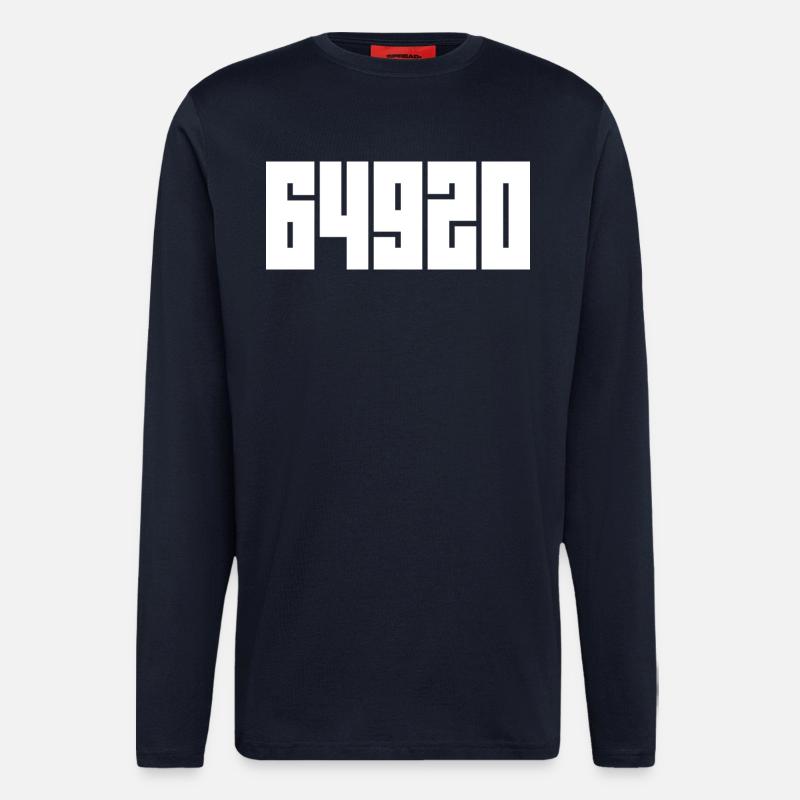 64920 Piła. Postleitzahl Piła - Langarmshirt - made by SPREAD  - DARK NAVY